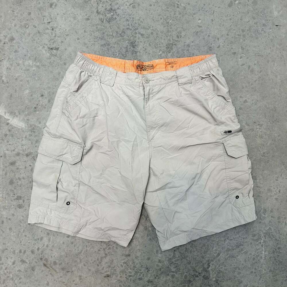 Mens Field & Stream Nylon Cargo Shorts - 36-38”